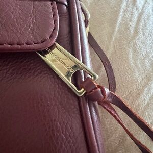 Rebecca Minkoff Wine Leather Crossbody Bag